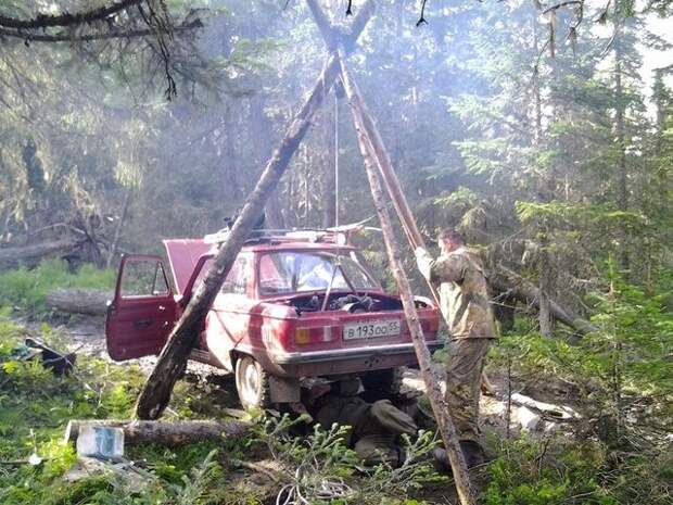На Запорожце к перевалу Дятлова Автопутешествия, заз
