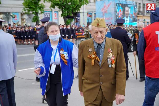 Парад Победы в Симферополе 9 мая 2021 года: прямая онлайн-трансляция, видео, фото