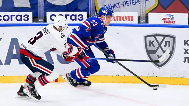 СКА нанёс «Нефтехимику» третье поражение кряду в КХЛ