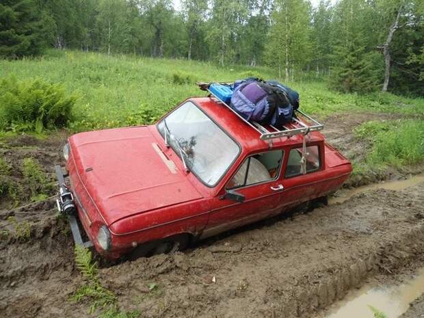 На Запорожце к перевалу Дятлова Автопутешествия, заз