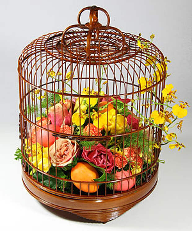 Цветочные Bird Cage 
