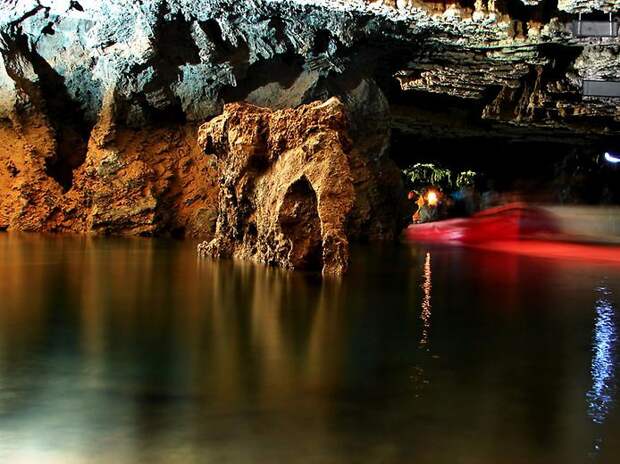 Невероятные подземные реки и озёра озеро, природа, река