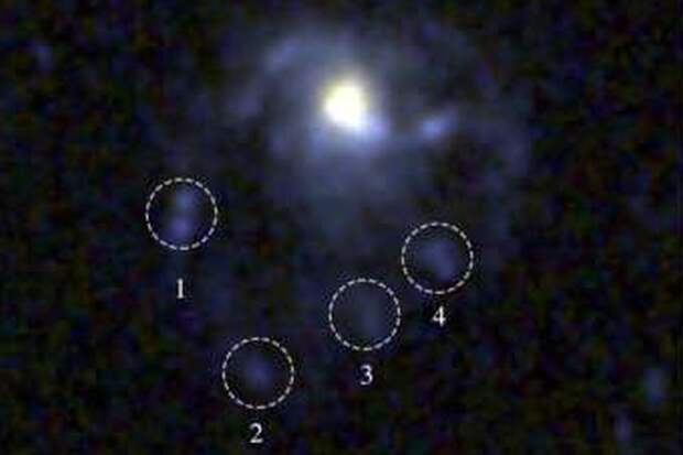 Открыта древнейшая космическая «медуза»