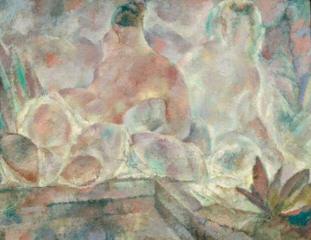 1918_Женщины у бассейна (Femmes au bord de la piscine)_50 x 65_х.,м._Частное собрание (1).jpg 1918_Женщины у бассейна (Femmes au bord de la piscine)_50 x 65_х.,м._Частное собрание (1).jpg