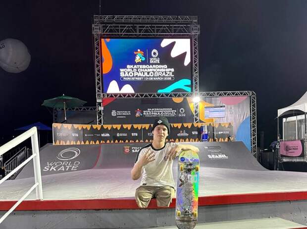 16-летний россиянин занял 4 место на соревнованиях по адаптивному скейтбордингу