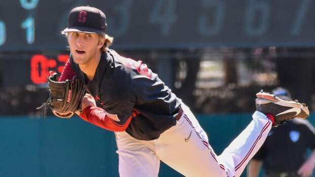 Stanford pitcher Quinn Matthews