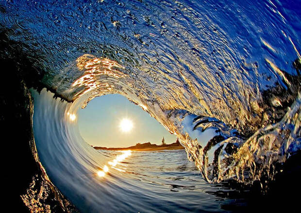 wave01 Самые красивые гавайские волны от Кларка Литтла