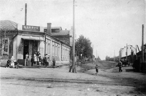 1928. Баня №4 Омгоркомхоза история, ретро, фото