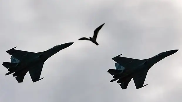 Лётчики Балтийского флота в ходе тренировки отработали элементы воздушного боя