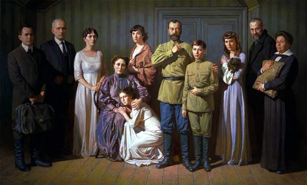 Последние дни царской семьи. Деревенько среди них нет