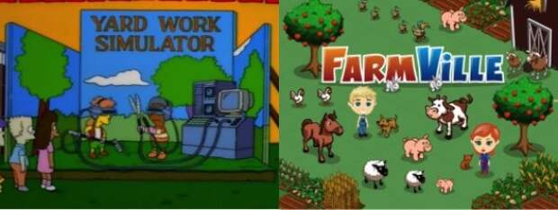 6. И предрекли популярность симуляторов ферм задолго до выхода Farmville будущее, предсказания, симпсоны