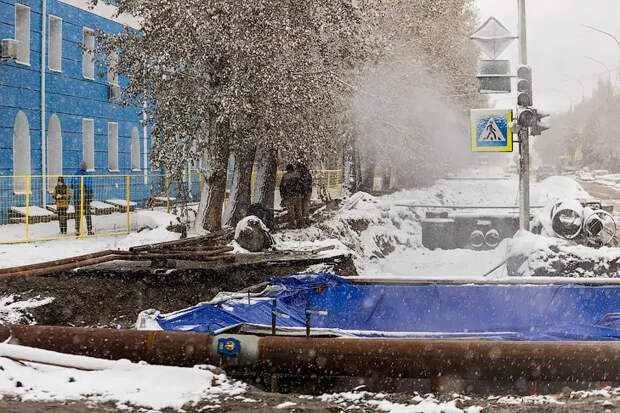 Иск на сотни тысяч рублей подала мэрия Новосибирска из-за разрытий СГК