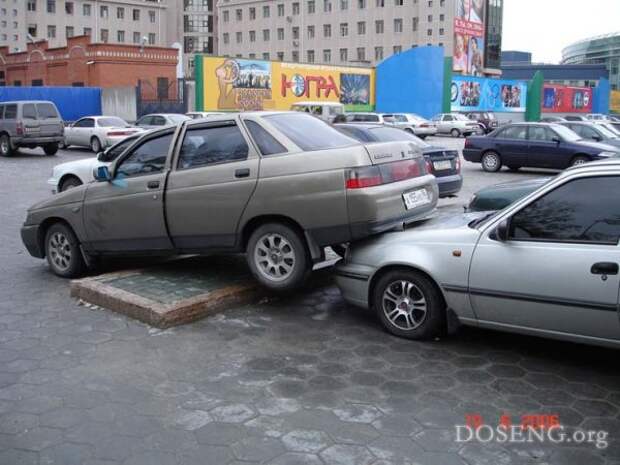Подборка самых глупых аварий и парковок