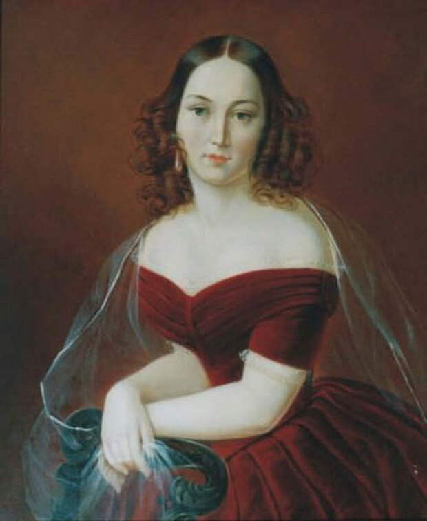 Елизавета Загряжская, жена Льва Пушкина