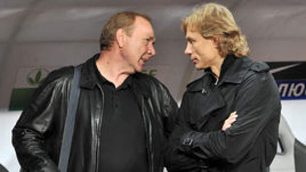 2011 год. Олег Романцев и Валерий Карпин.