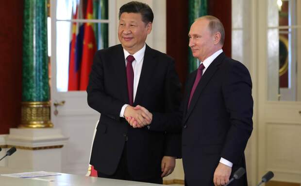 Bloomberg: усиление связей между РФ и КНР вызвало тревогу у Запада