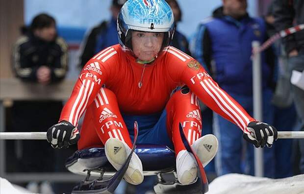 Саночница Иванова завоевала серебро на этапе Кубка мира в Латвии