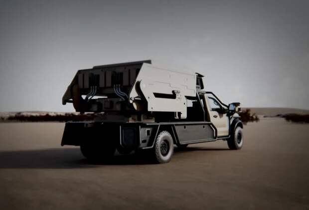 В США разработали беспилотный пикап с установкой РЭБ для борьбы с дронами