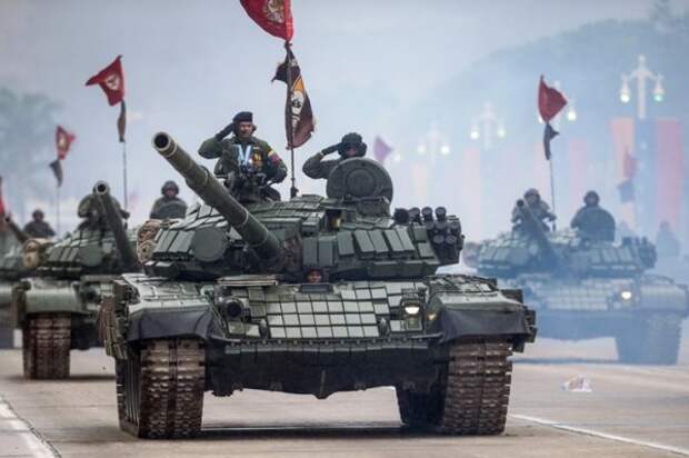 Как это будет: Русские танки на защите Никарагуанского канала от "зелёных"