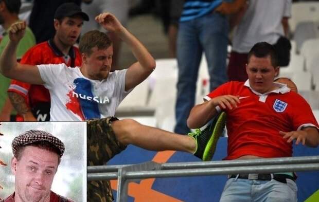 А эта знаменитая фотография обрастает подробностями. Узнали?  Euro2016, ЧЕ 2016, евро2016, спорт, футбол, юмор