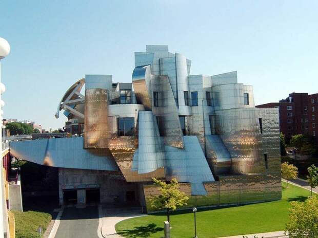 2. Художественный музей Вейсмана в Миннеаполисе, 1993 архитектор, интересно, красиво, танцующий дом, фото
