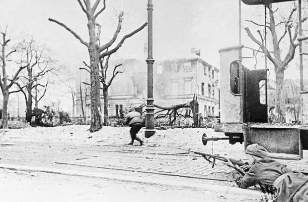 Освобождение Польши, 1945 год ТАСС