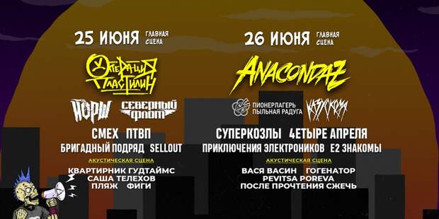 Фестиваль PunkRupor-2022 пройдет в столичном Главклубе