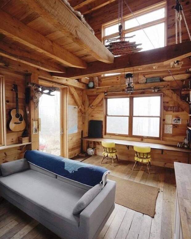 Изумительные деревянные домики