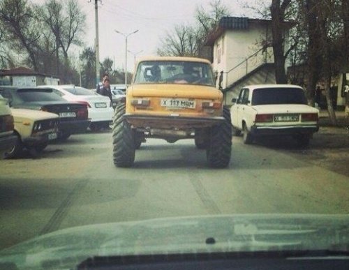 Прикольные картинки на автомобильную тематику (32 шт)