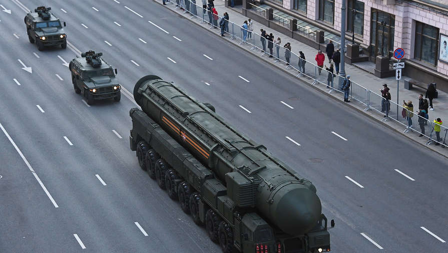 Танки в городе: первая репетиция парада Победы в Москве