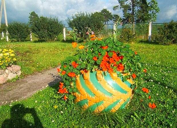 большая клумба