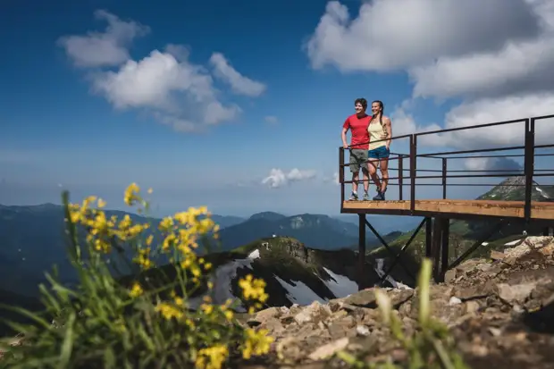 110 километров пеших троп будет доступно в новом летнем сезоне на «Роза Хутор»