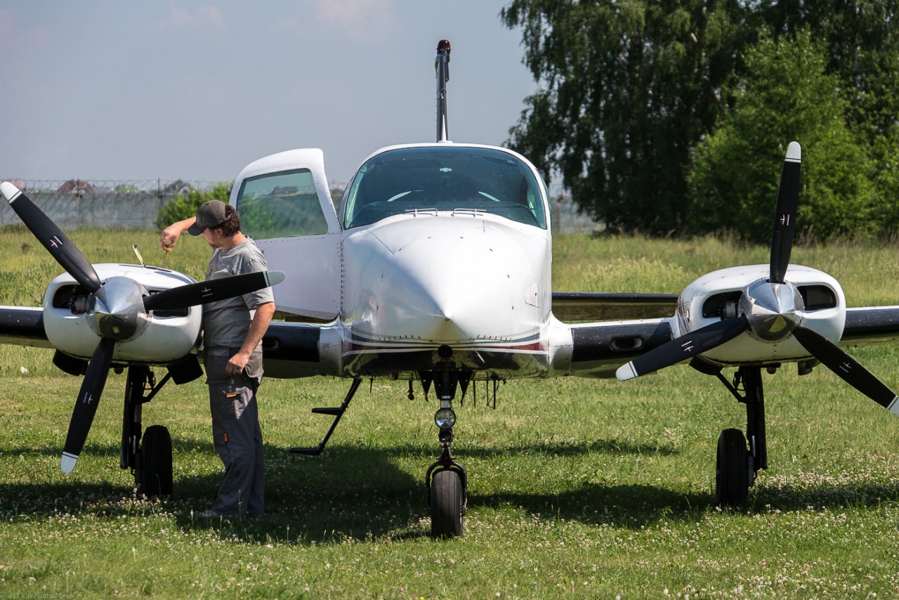 Cessna-T310R в России.