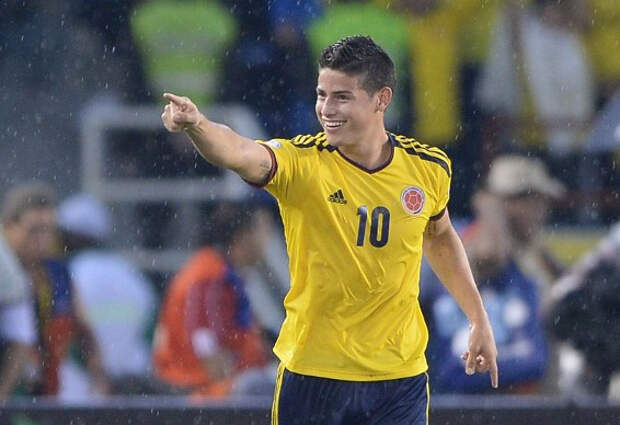 james world cup 2014