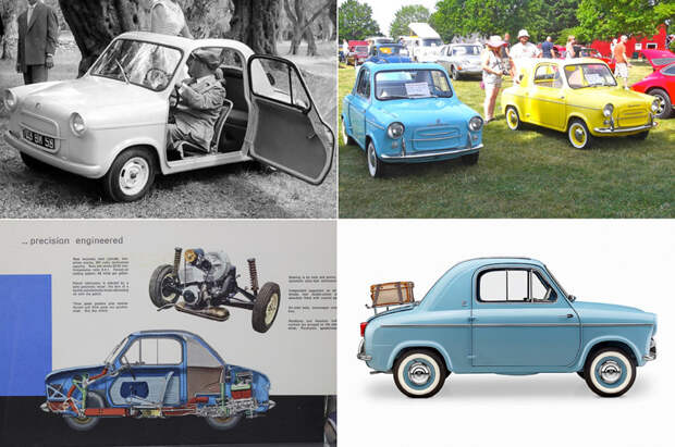 16. Самый самый — Piaggio Vespa 400 (Италия, 1957) 16. Самый самый — Piaggio Vespa 400 (Италия, 1957) авто, история, факты