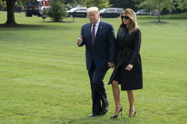 Дональд и Мелания Трамп