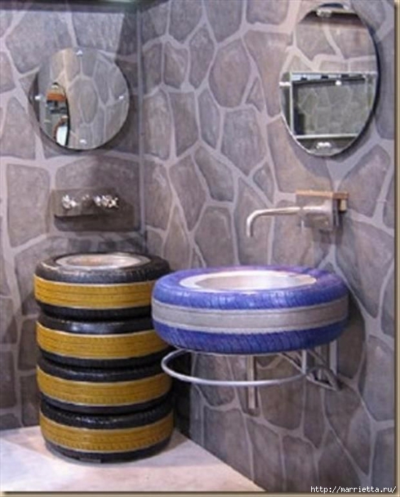 Лучшее применение старых покрышек (37) (563x700, 229Kb)