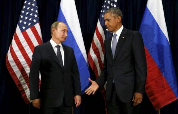 Президент России Владимир Путин и президент США Барак Обама Forbes: США стоит взять пример с Турции и наладить отношения с Россией