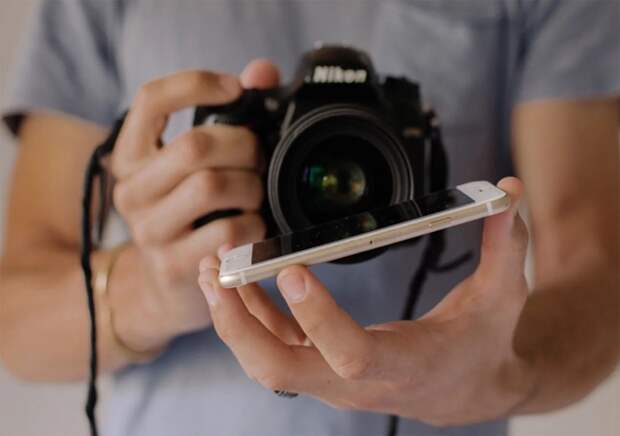 смартфон, фотоаппарат