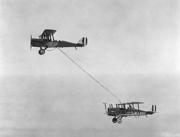 Первая дозаправка в воздухе. США, июнь 1923 года. история, факты, фото