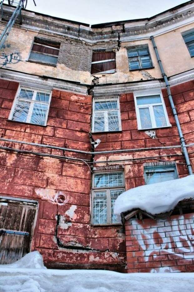 Как проваливаются Березняки Березняки, катастрофа, проваливаются