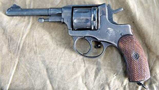 Револьвер системы Нагана. Архивное фото
