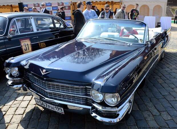 Ралли классических автомобилей. Часть первая (40 фото)