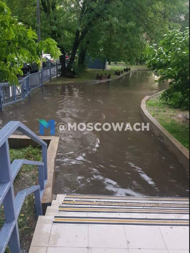 Непогода в Куркине не оставила заметных следов