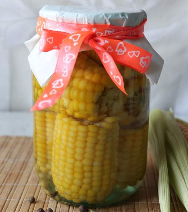 Маринованная кукуруза на зиму
