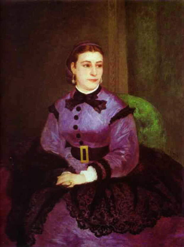 Pierre-Auguste Renoir - Portrait of Mademoiselle Sicot (519x696, 32Kb)
