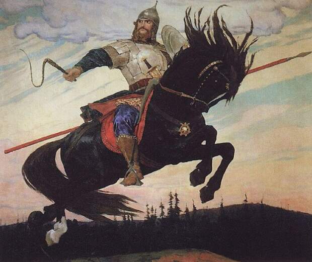 В.Васнецова «Богатырский скок», 1914 / Фото: ru.wikipedia.org В.Васнецова «Богатырский скок», 1914 / Фото: ru.wikipedia.org