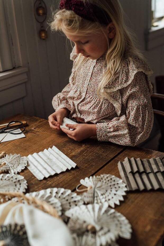 Идеи простых елочных украшений от шведского фотографа Malin Mörner