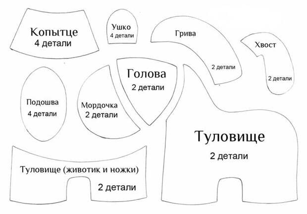 15 идей красивых мягких игрушек своими руками
