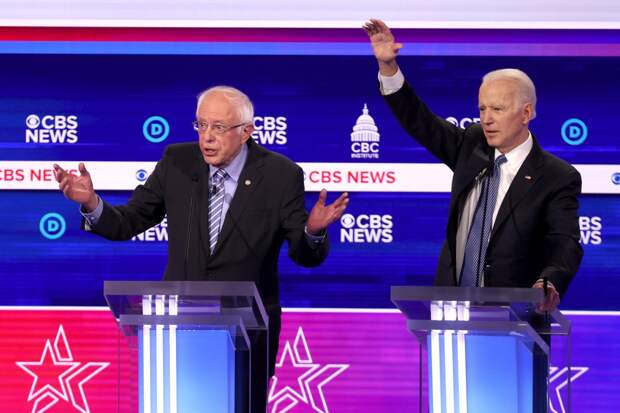 Bernie Sanders and Joe Biden | Photo Credits: Win McNamee/Getty Images